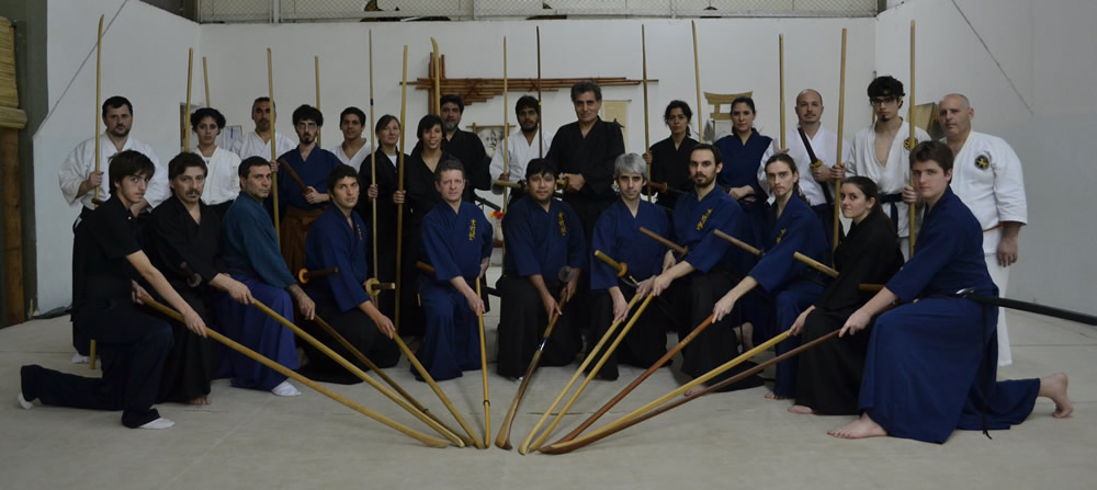 Practica de Naginata 2013 a cargo de Dario Vega Sensei